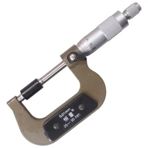 25 50mm Tool Outer Diameter Micrometer High Precision Digital Display Micrometer Thickness Gauge Spiral Micrometer