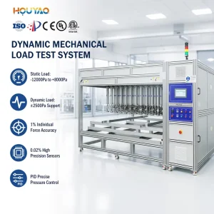 2500 to 2500 Pa Dynamic Load PV Module Test Machine With 84 SMC Cylinders And Independent Force Feedback Control