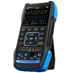 2C53T 50MHz 250MS/s Handheld 3 in 1 Oscilloscope Multimeter Signal Generator