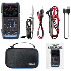 2C53T Upgrade 3in1 Oscilloscope Multimeter Signal Generator 50MHz Bandwidth 250MS Rate Dual Channel 20000 Counts