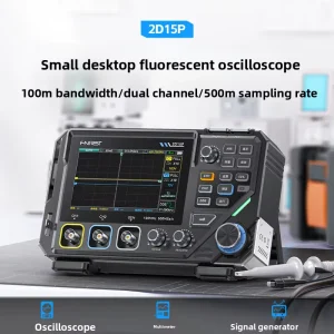 2D15P Digital Oscilloscope 4 Digit Multimeter and All in One Signal Generator