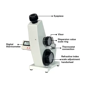 2WAJ Monocular & Binocular Saccharimeter Refractometer Abbe Refractometer for Lab Drying Equipment WAJ-2W