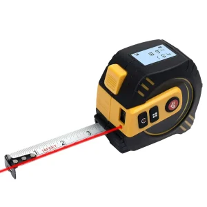 2in1 Multifunction Laser Tape Rangefinder Rechargeable 40m With 5m Tape LCD Display Laser Distance Measure