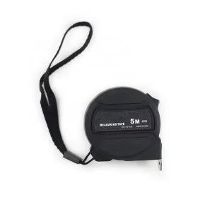 3 5 7.5 10m High Quality Measuring Tape ABS Black Shell Customized Portable Thicken Stainless Steel Blade Measuring Tape