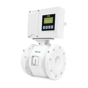 3 DN80 Electromagnetic Flow Meter Hot Industrial Water Measurement 4-20mA Output High Accuracy