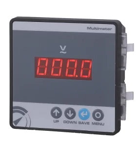 3 Phase Digital Multifunction Power Meter LED Panel Energy Monitor for Voltage Current Frequency Power Factor KW