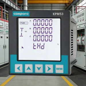 3 Phase Energy Meter RS485 96*96 Digital Power Meter Smart Data Logger Power Quality Meter