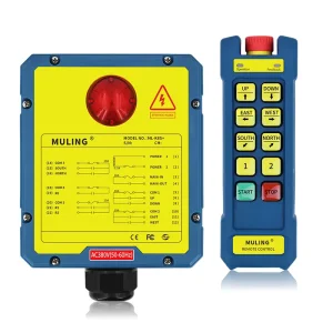3-Proof Industrial ML-K8S+ Waterproof/Shockproof Wireless Remote Control for Crane Use 150/300M Control Distance 8-Button