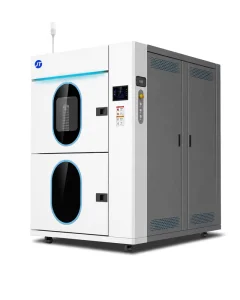 3 Zone Fast Recovery Time Thermal Shock Chamber 49L Thermal Fatigue Testing Equipment