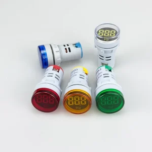 3-in-1 2-in-1 Single Phase Digital LED Display Voltmeter Ammeter Indicator 110V 230V AC 0-99Hz 100A Frequency Meter