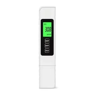 3 in 1 EC Meter for Hydroponics Backlit TDS EC TEMP Water Quality Analyzer Testing Instrument Equipment