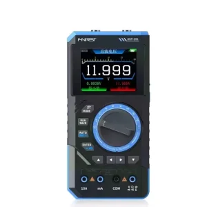 3 in 1 FNIRSI DST201 Oscilloscope Signal Generator 1MHZ 5MSa/s 500ns~20s Multi-function Multimeter
