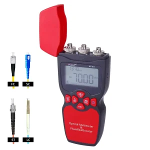 3 in 1 Optical Multimeter Optical Fiber Tester Optical Power Meter Tester Visual Fault Locator (NF 911)
