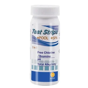 3 in 1 Water Test Strips pH Free Chlorine Total Alkalinity Rapid Water Quality Testing Kit 50 Strips