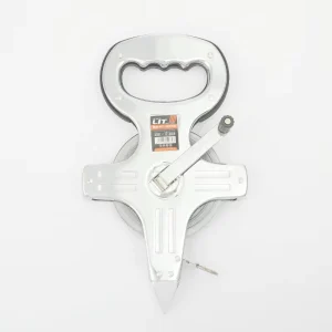 30/50M/100M Thick Aluminum Portable Metric Steel Long Tape Measure for Construction