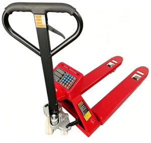 3000kg Electronic Weighing Hand Pallet Truck Weighing Pallet Jack Ergonomic Handle Waterproof Digital Scale Warehouse Trolley