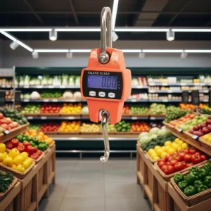 300kg Digital Crane Hanging Weighing Scale for Industrial Weight Measurement with Bluetooth