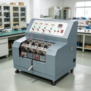 30±1 Degree Bending Displacement Maeser Tester 90W Motor for Synthetic Leather Waterproof Test
