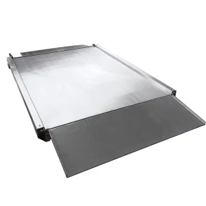 304 Stainless Steel Low Profile Weighing Scale with Ramp 0 5 Tons Customizable