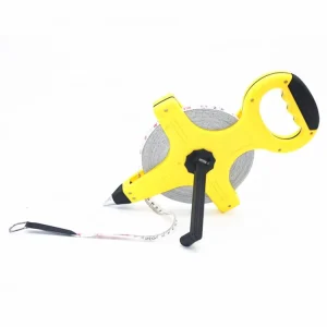 30M 50M 100M Waterproof Long Distance Fiberglass Tape Steel Measure Measuring Tape