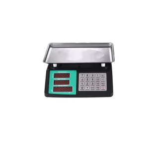 30kg Bench Scale Electronic Fruit Vegetable Scale with AC/DC Power Supply OEM Customizable