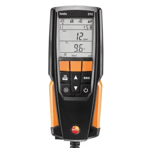310 Combustion Efficiency Detector Boiler Flue Gas Analyzer CO O2 Tester Smoke Temperature Analyzer for Test Instruments