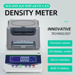 320g 620g Solid and Liquid Densitometer High Precision 0.01gcm3 Density Tester with Display and Automatic Temperature Compensation