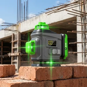 360 Degree 16 Line Professional Green Laser Level Powered by Lithium Battery Decoration Construction Tool