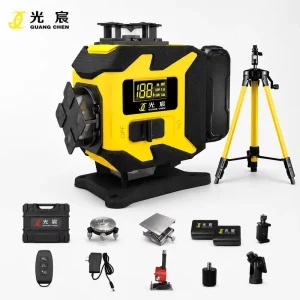 360 Degree Green Beam Self Leveling Rotary Laser Level with Digital Display for Construction