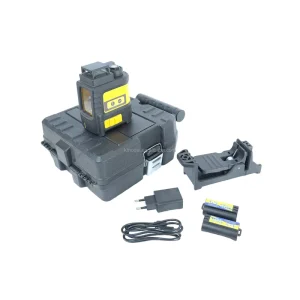 360 Self Leveling Rotary Indoor Outdoor Laser Level 2 Lines Green Beam for Horizontal Vertical Industrial
