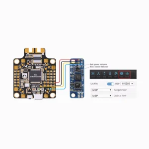 3901-LOX Optical Flow Meter Laser Radar Sensor F4 F7 Time Traveling Aircraft Flight Control Altitude Control Hovering