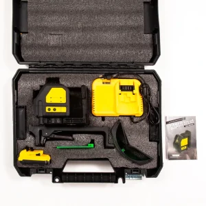3D 12 Lines Green Laser Level Self Leveling 360° Cross Line Horizontal Vertical Laser Level for Construction Nivel Laser