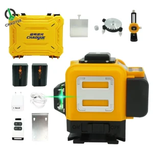 3D 4D 8/12/16 Lines Green Laser Level, 360° Horizontal Vertical Cross Line Auto Self Leveling Construction Measuring Tool