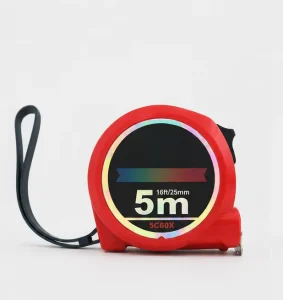 3M 5M 7.5M 10M Metric Imperial Steel Blade Slide Lock PVC Tape Measure