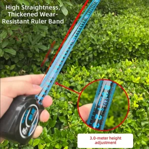 3M/5M/7.5M Stainless Steel Blade Easy Read Metric Digital Laser Tape Measure Tools with Lock Laser Measuring Tape