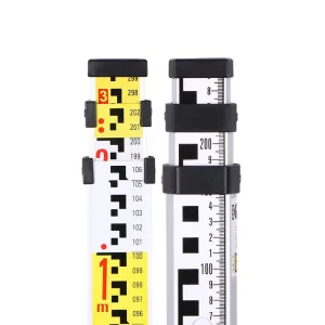 3M 5M 7M 8.5M Thickened Telemeter Rod Aluminum Alloy Height Measuring Ruler Tool Level Instrument for Accurate Measurements