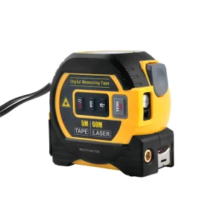 3in1 Multifunction Laser Tape Rangefinder Rechargeable 40m with 5m Tape LCD Display with Backlight Laser Distance Measure