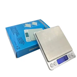 3kg 0.1g Mini Digital Pocket Weighing Scale Smart Stainless Steel Jewelry Scale