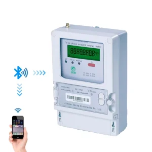 3×220 380V Prepaid Electricity Energy Meter NB RS485 Three Phase Meter ISO9001 Certified DTZ1218 for Home Use