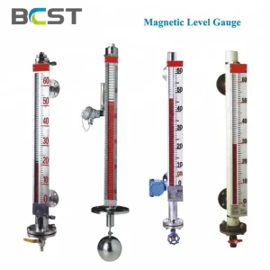 4 20 MA Magnetic Level Gauge Indicator Stainless Steel Tank Level Measuring Instrument