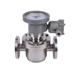 4 20mA Oval Gear Flow Meter High Viscosity Chemical Oil Diesel Water Cast Steel 4.0MPa Pointer Reset