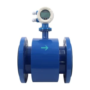 4-20mA Pulse Digital Electromagnetic Brine Saline Sewage Water Flowmeter 1-10 Inch DN25-DN250 LCD Display OEM High Precision