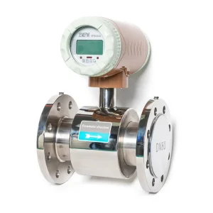 4-20mA Pulse Digital Electromagnetic Brine Saline Sewage Water Flowmeter 1-10 Inch DN25-DN250 LCD Display OEM High Precision