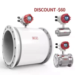 4-20ma Flow Meter Electromagnetic Flowmeter Oem Smart Digital Modbus Water Flow Meter