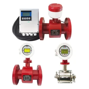 4 Inch Electromagnetic Flowmeter IP68 Hard Rubber Lined Sensor