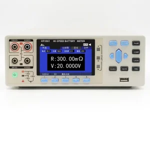 4 Wire Battery Internal Resistance Tester High Precision Multi Channel Battery Analyzer for Li ion NiMH Pb Batteries