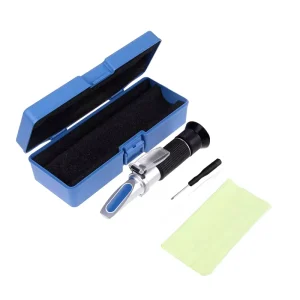 4 in 1 Portable Refractometer Automotive Urea Solution Antifreeze Gravity Coolant Refractormeter
