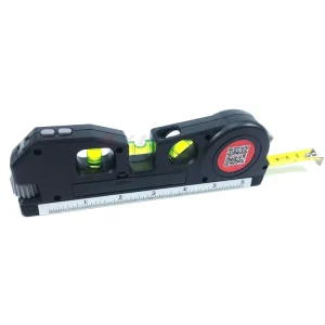 4 in 1laser Level Pro Construction Multipurpose Laser Level Cross Line Laser Levels With 3m Measuring Tape