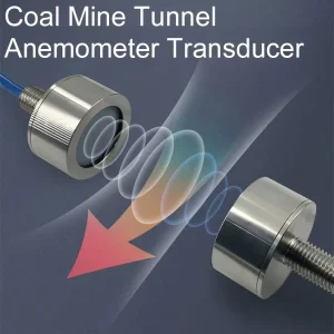 40KHz Direct Reflection Type CE Certified Ultrasonic Tunnel Anemometer Transducer FYA 40 12CA Stainless Steel Wind Speed