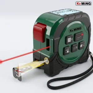 40m 60m Laser Digital Tape Measure Steel 5mx19mm with Customized Logo Color Measuring Tape Hand Tool